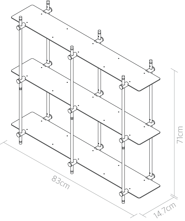 3B3P size